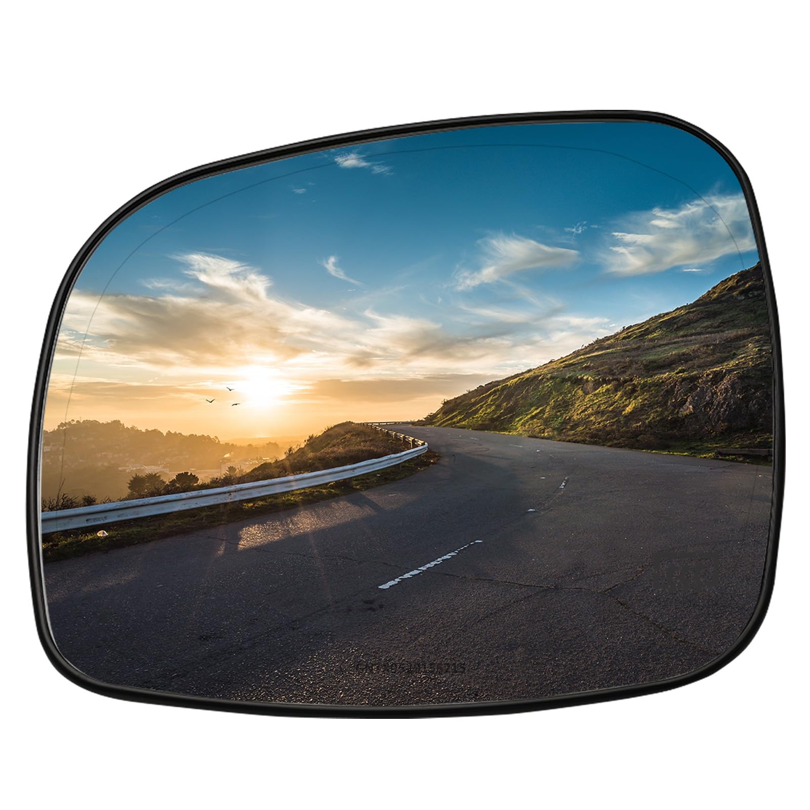 Photo 1 of LOIYLLEN Driver Side Mirror Replacement for Chrysler Town Country 2008-2016, Dodge Grand Caravan 2008-2020, RAM CV 2012-2015, VW Routan 2009-2014 - Left Side Rear View Mirrors Glass with Heated