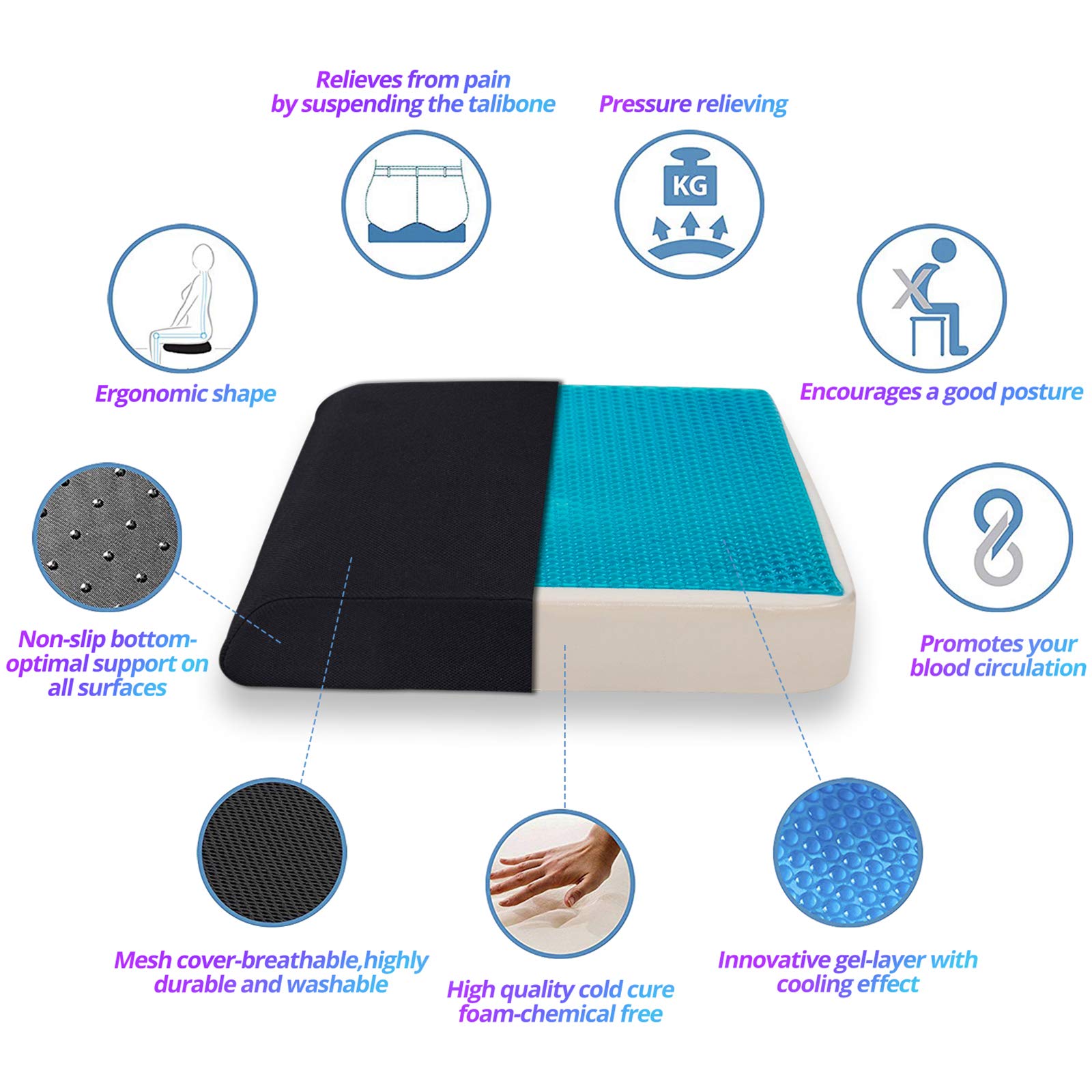 Big and Tall Gaming Chair 440LBS Gaming Chair with Metal Base Memory Foam Lumbar 4D Adjustable Armrest Computer Chair for Heavy People Ergonomic High-Back Computer Chair