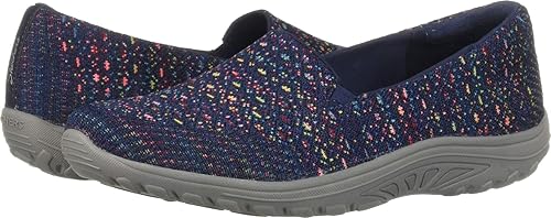 Skechers Women's Reggae Fest-Wicker-Engineered Knit Twin Gore Slip