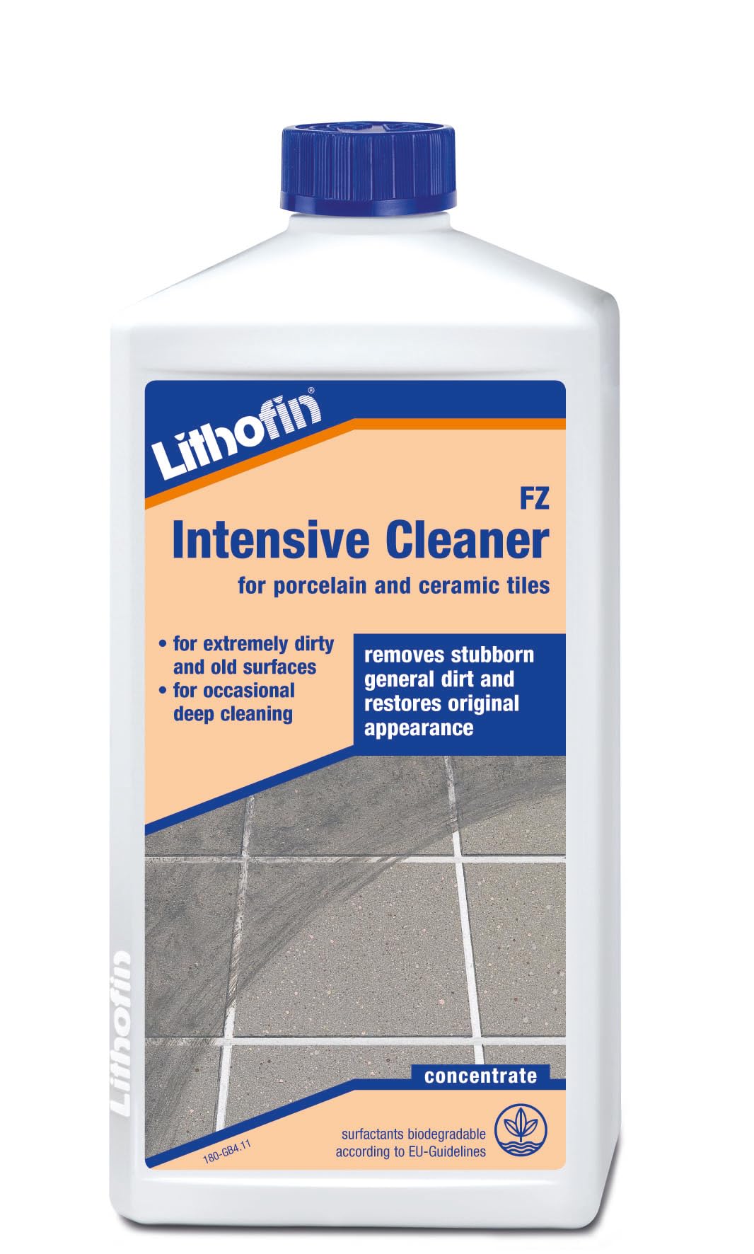 Lithofin FZ Intensive Cleaner 1L For Porcelain Tiles