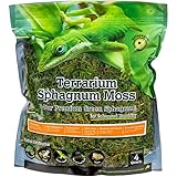 Gal&aacute;pagos (05213) Terrarium Sphagnum Moss, 5-Star Green Sphagnum, Natural, 4QT