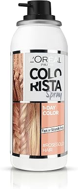 L'Oreal Paris Colorista Spray Rose Gold 75ml Temporary Hair Colour view 2