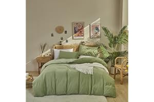 Wellboo Sage Green Velvet Comforter Sets Queen Light Green Fluffy Bedding Solid Color Flannel Quilt Women Men Grass Green Comforters Micromink Sherpa Fuzzy Warm Bed Girls Boys Dorm Plush Bedding Soft