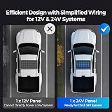 Renogy 200W N-Type Solar Panel 24V 25% High-Efficiency PV Module for RV Marine view 5