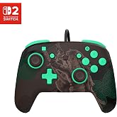 Turtle Beach Rematch Wired Controller The Legend of Zelda Nintendo Switch 2 | Nintendo Switch 2, Lite, OLED, Hall-Effect Thumbsticks, 2 Mappable Buttons, Glows-in-the-Dark, C-Button, The Legend of Zelda