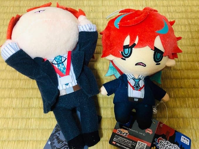 Amazon ヒプノシスマイク ヒプマイ サンリオリミックス ぬいぐるみ 寝そべりぬいぐるみ 麻天狼 観音坂独歩 2種セット ぬいぐるみ ホビー