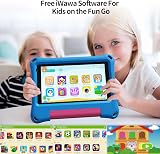 VASOUN Kids Tablet 7 inch Android 13 32GB Parental Control Blue view 5