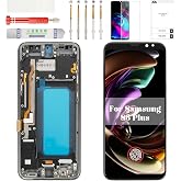 TFT for Samsung S8 Plus Screen for Samsung Galaxy S8 Plus LCD Digitizer for Galaxy S8 Plus Display Touch Assembly with Frame SM-G955 Black (Without Fingerprint Function)