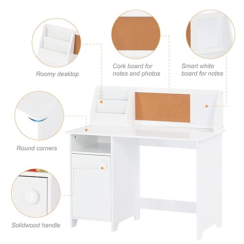 Chair For Bedroom UTEX Kids Desk Chair Set Wooden Study Table