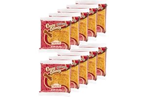 Prairie City Bakery Ooey Gooey Butter Cake Individually Wrapped On The Go Dessert Sweet Treats Perfect For Snacking 2 Ounce Snack Cakes Pack of 10 (Cinnamon)