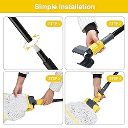KeFanta Metal Mop Handle Commercial Heavy