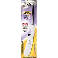 BIC Multi-Purpose Classic Edition Lighter, Assorted Handle Colors, 10-Pack