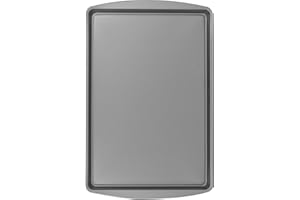 G & S Metal Products Company ProBake Nonstick Cookie Sheet Baking Pan, 15.2" x 10.2" x 0.7", Gray
