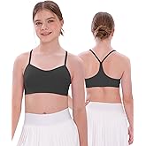 Sascina Girls Sports Bras for Teen 10-16 Y-Back, Cloud Feeling Training Bra with Moulded Design for Yoga Athletic Casual Tops