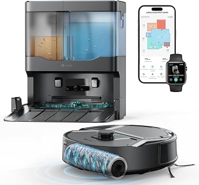 M210 Pro Omni Robot Aspirador e Limpador de Chão para Animais de Estimação, 20.000 Pa