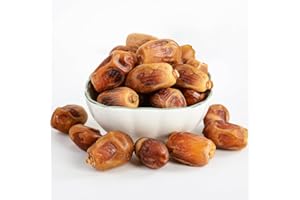 GHLDMJ Premium Deglet Noor Dates, Organic & Unsweetened, Gluten - Free, Vegan, Good Fiber Source, Low Glycemic, Perfect Natural Snack for All Ages
