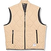 HUGO mens Quilted Zip Up Bomber Jacket