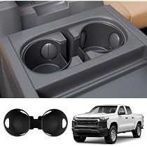 Center Console Dual Cup Holder For Chevy Colorado & GMC Canyon 2004-2012 | Ebony Black | OEM 19256630