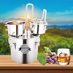 DEWOSEN Shine Still 5 GAL 3 Pots Distillery Kit for