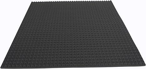 Pyramidenschaumstoff TYP 100x100x3 Akustikschaumstoff Schalldämmmatten