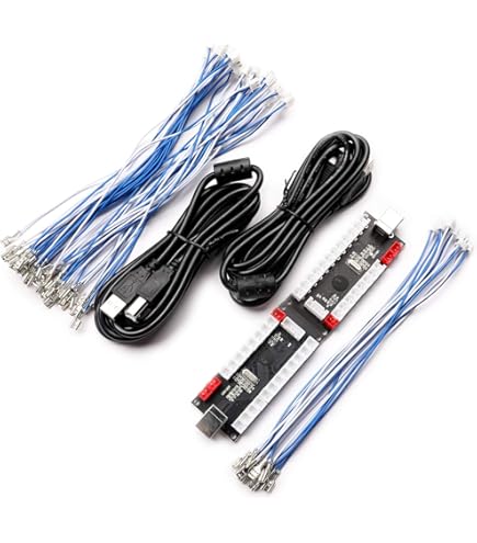 Amazon.com: SJ@JX Arcade Game USB Encoder Zero Delay 2