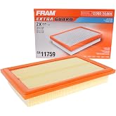 FRAM CA11759 Extra Guard Engine Air Filter | Fits 2015-2018 Mercedes-Benz C300 2.0L; 2016-2023 GLC300 2.0L; 2016-2019 C180 1.6L; 2017-2020 SLC180 1.6L