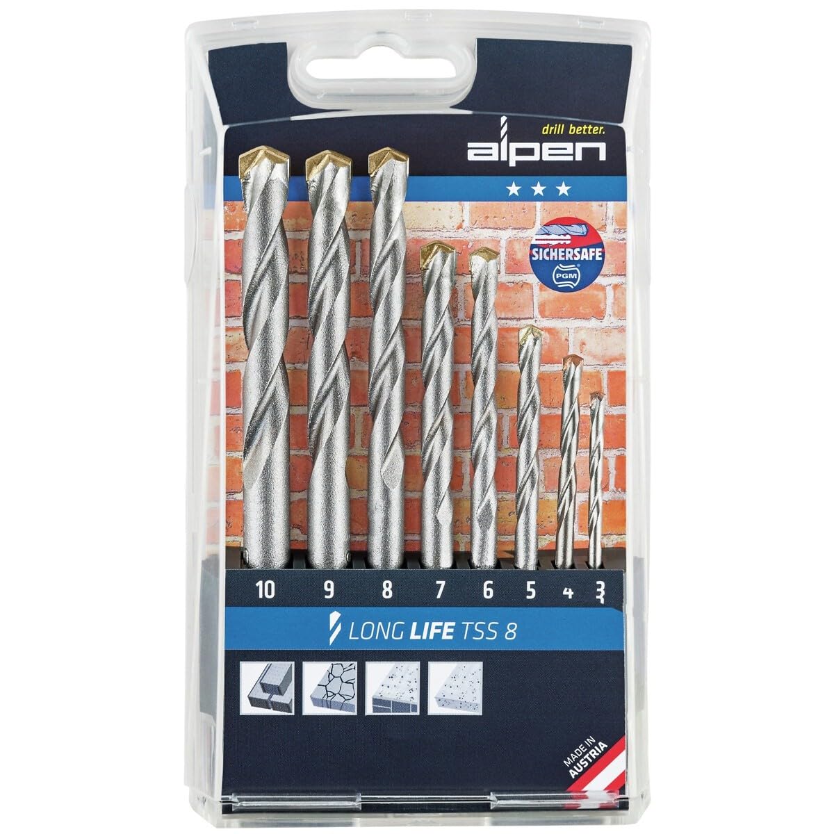 Alpine Carbide Masonry Drill Bit