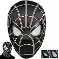 DCKENGO Spider Hero Mask with Moving Eyes, Realistic Spider Mask Costume for Cosplay, Birthdays Gift for Kids/Adults