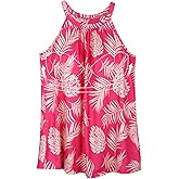 Women Halter Tank Top with Built in Bra Flowy Sleevless Padded Camisole Loose Fit Summer Shirt Top S-3XL