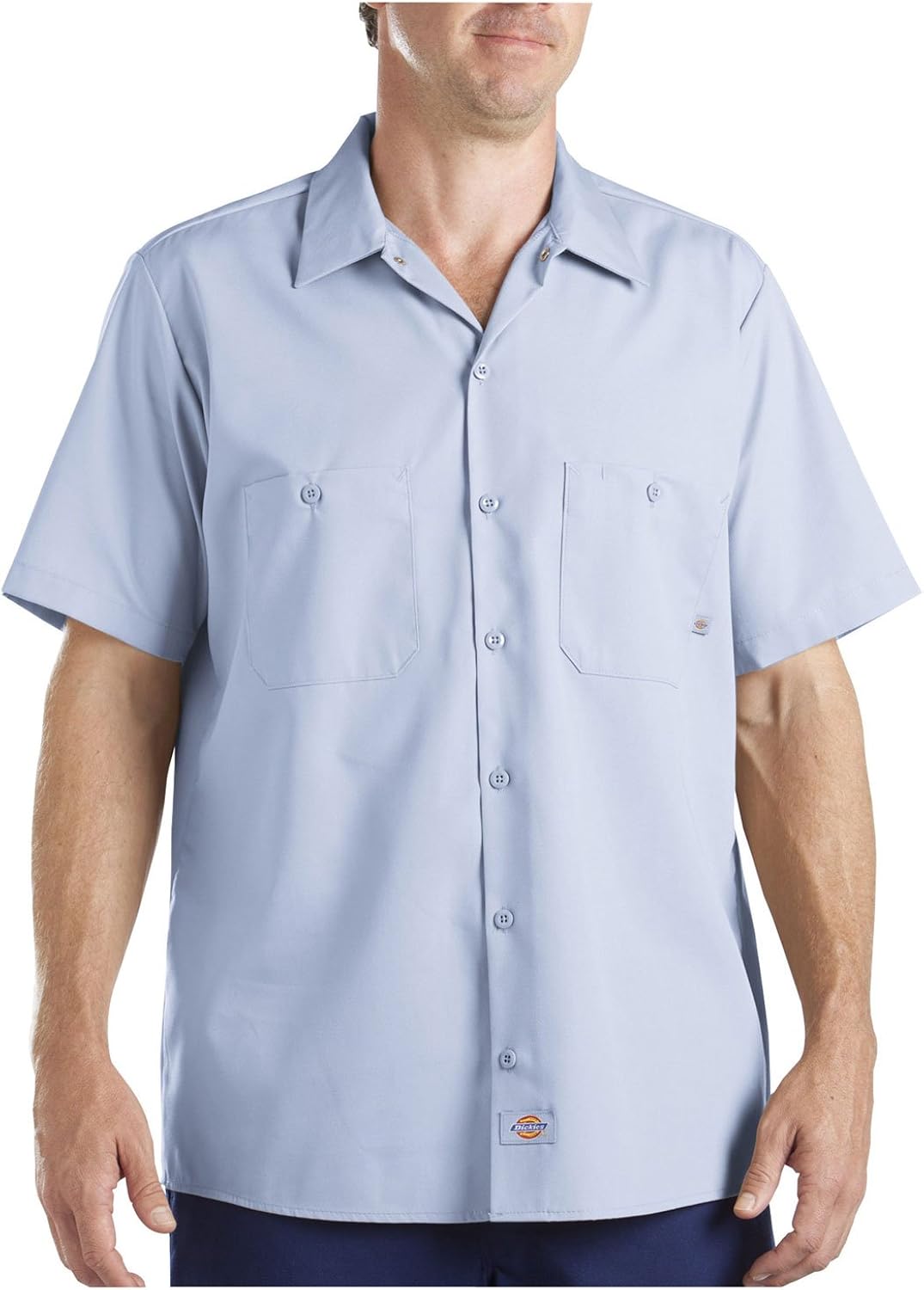 dickies lightweight industrial work shirt