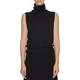 Bleusalt The Sleeveless Turtleneck | Women's Turtleneck Shell Top | Flattering Fit Essential