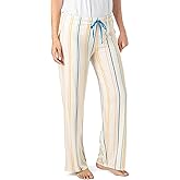 Hello Mello Signature Lounge Pants Womens Soft Pajama Bottoms Elastic Waistband Drawstring Tie