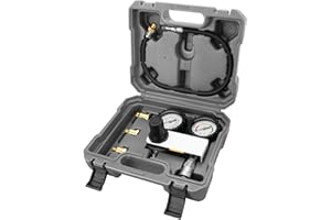 Performance Tool W89749 Cylinder Leak Down Tester Kit - Accurate Diagnosis for Engine Health, Includes Dual Gauges and Quick-