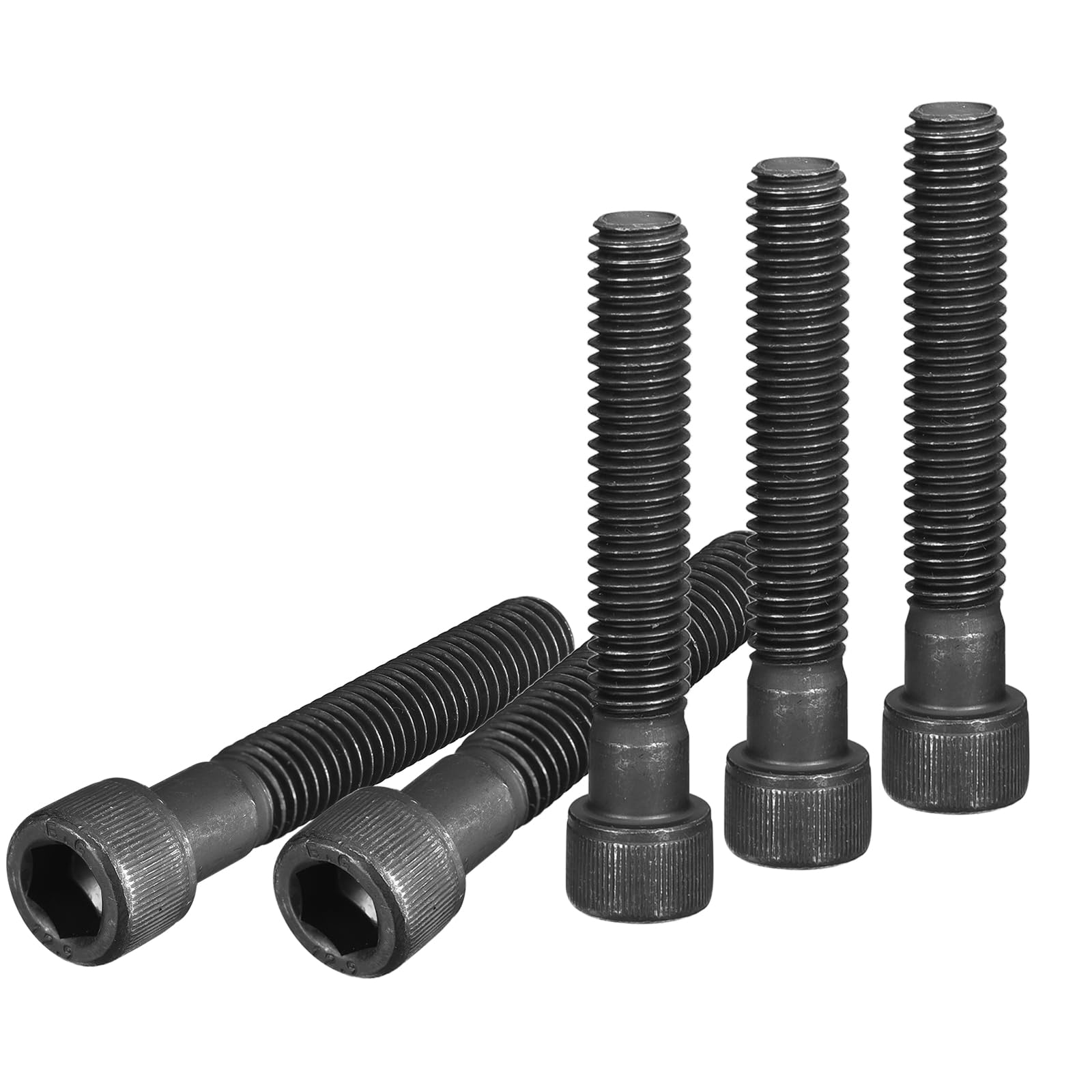 DTGN 5/16-18x1-3/4" Socket Head Cap Screws Bolts, 10Pcs 12.9 Grade Alloy Steel, Machine Hex Socket Screw, Hex Drive, Black Oxide Finish, UNC Coarse Thread Partially Threaded — image 1