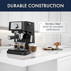 De'Longhi Stilosa Manual Espresso Machine, Compact