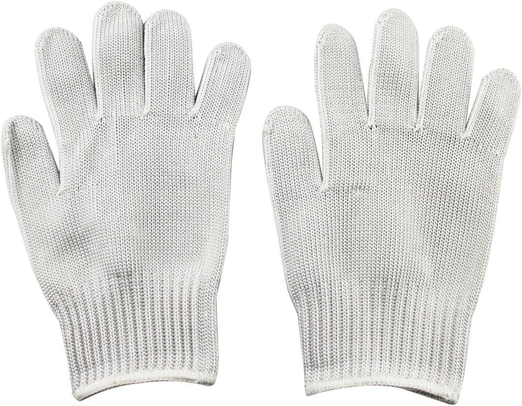 Utrax White Mesh Durable Cut Resistant Anti-cut Working Safety Gloves