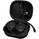 XANAD Hard Case for Bose QuietComfort, QC Ultra, QC 45, QC 35, QC45 SE, QC SE Wireless Noise Cancelling Headphones, Soundcore H30i On-Ear Headphones - Black