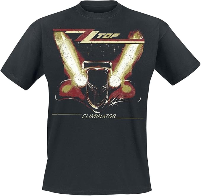 ZZ Top Eliminator TShirt schwarz XL Amazon.de Bekleidung