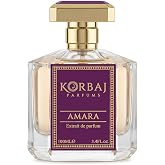 KORBAJ PARFUMS AMARA - Arabian Perfume for Women, Extrait de Parfum with Berry Fruits, Jasmine, Vanilla, Musk &amp; Amber - Long Lasting Luxury Feminine Fragrance 100ml