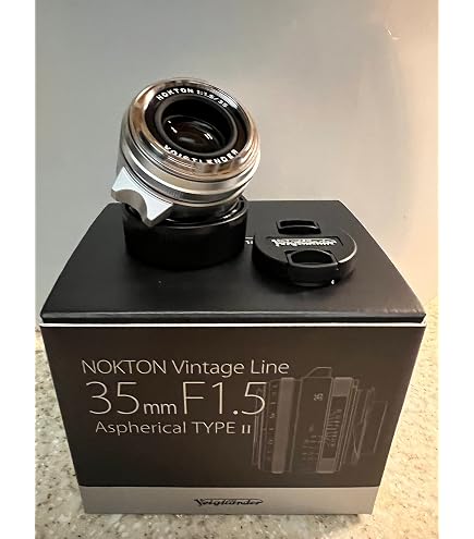 Amazon.com : Voigtlander Ultron Vintage Line 35mm f/2.0 Aspherical