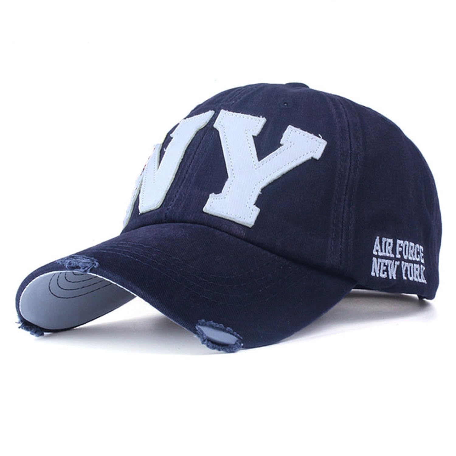 Unisex Mens Boston Baseball Cap Flexfit Stretch Fit Letter B Hats Navy//Red M-XL