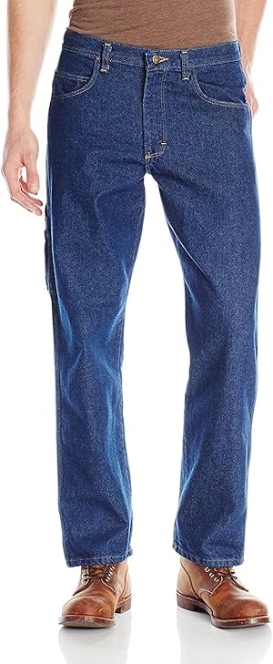 Red Kap Herren Latzhose Jeans Loose Fit
