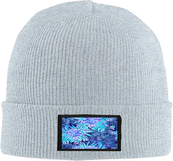 Amazon Co Jp 青 ショウガ 葉 ニット帽 ビーニー ニットキャップ ワッチキャップ 帽子 秋冬 伸縮性 防寒 防風 メンズ レディース 使用可能 服 ファッション小物