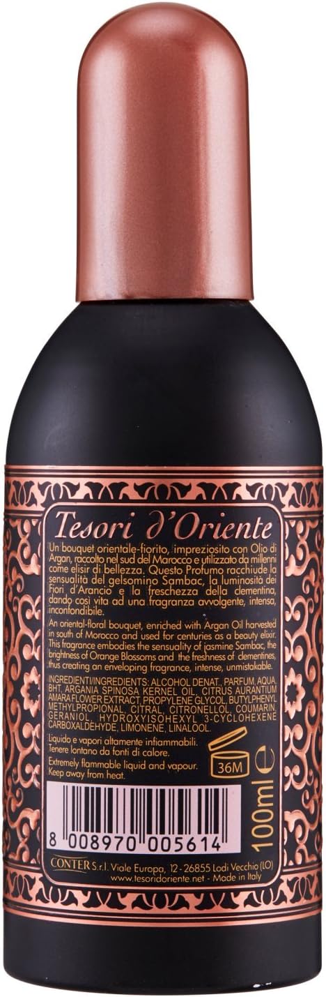 Tesori d'Oriente Hammam ML SCENT.100 Unisex Eau de Parfum, 100 ml (Pack of 1) - Image 4