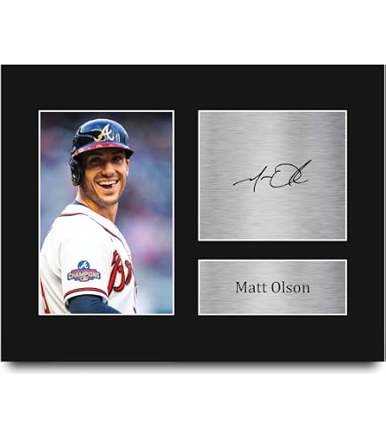 Amazon.com: HWC Trading Ronald Acuna Jr Gifts Printed Signed