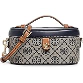 Tory Burch Women's T Monogram Vanity Case, Tory Navy, One Size