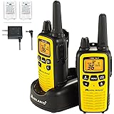Midland - LXT630VP3, 36 Channel FRS Two-Way Radio - Up to 30 Mile Range Walkie Talkie, 121 Privacy Codes, & NOAA Weather Scan