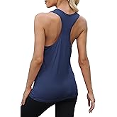 Bestisun Racerback Workout Athletic Tank Tops Sleeveless Yoga Gym Shirts for Women