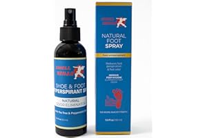 AB ARIIT BLISS Natural Shoe Deodorizer & Foot Odor Elimination Spray - Shoe Spray for Smelly Shoes - Extra Strength - Eucalyptus Lemongrass. Use for Homes, Cars, Shoes, Sweaty Feet, Carpet, and Sports Equipment.