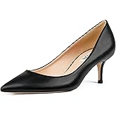 JOY IN LOVE Women's Shoes Low Heels Pointy Toe Kitten Heel Daily Pumps